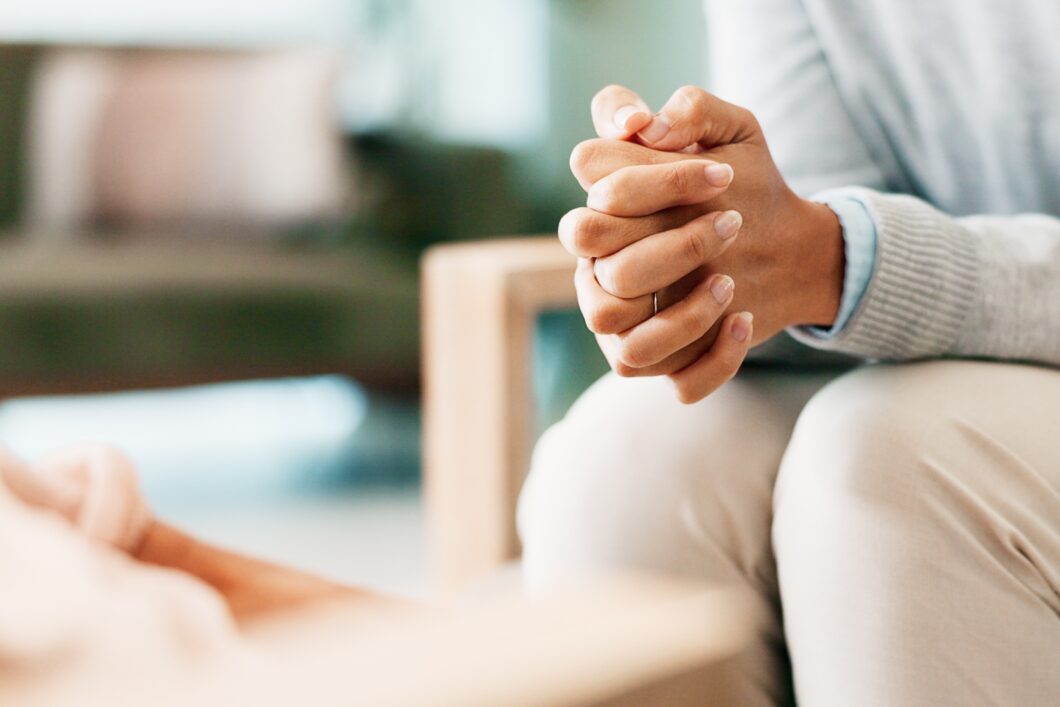 Psychology,,mental,health,or,woman,hands,with,psychologist,in,consultation