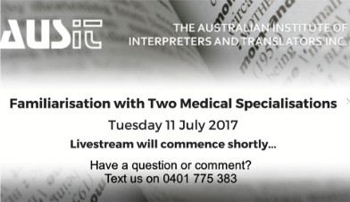 20170711 Familiarisation With Two Medical Specialisations