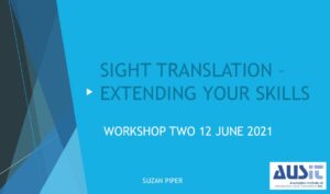 20210612 Sight Translation Extending Your Skills Thumbnail