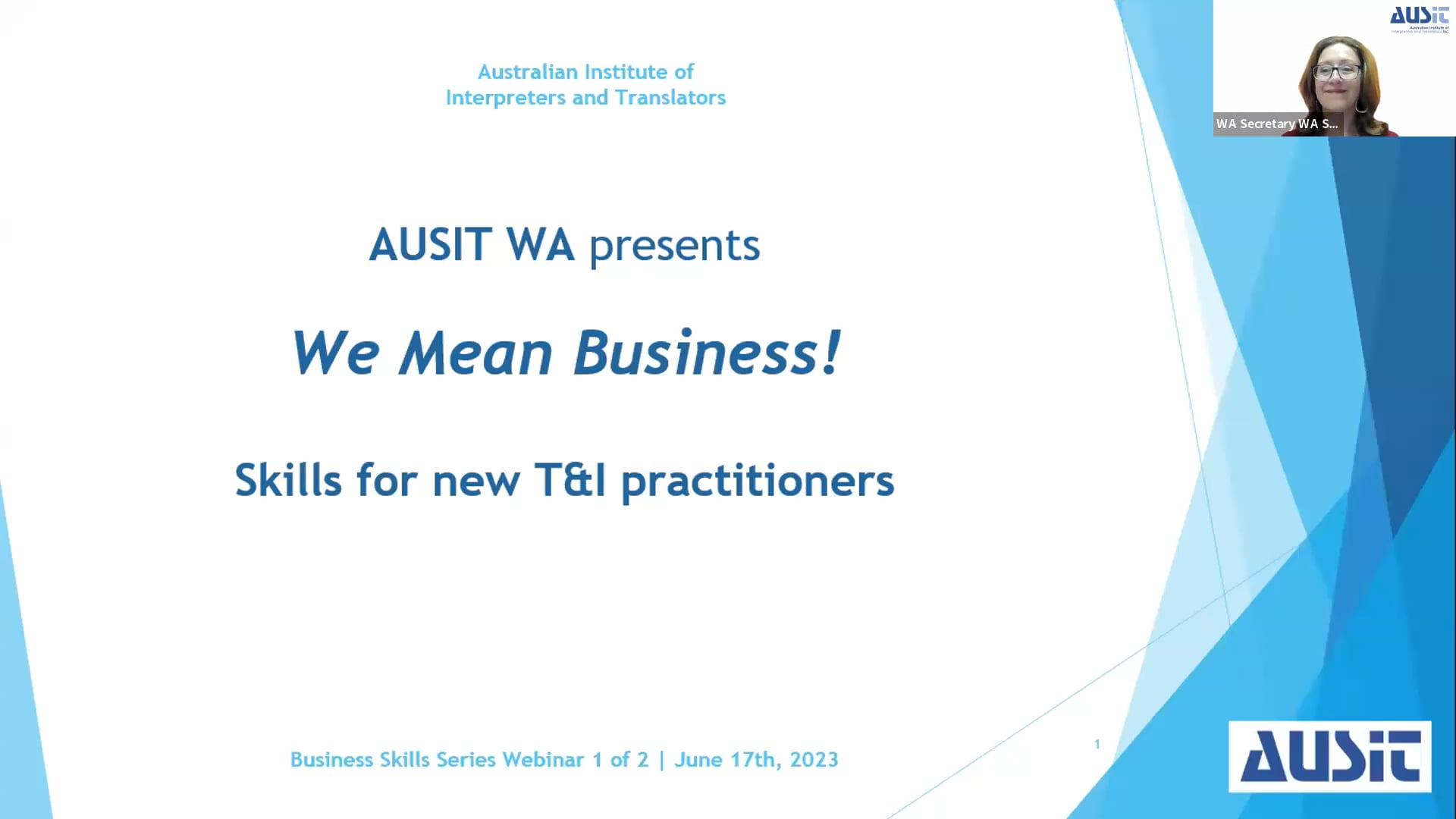 2023 Business Skills Webinar Series 1 Of 2