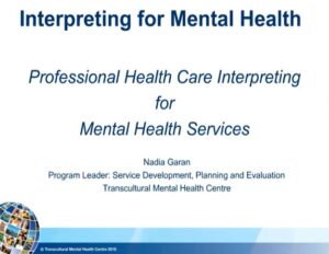Int For Mental Health