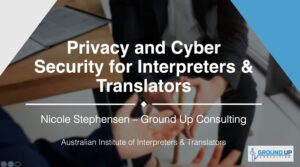 Privacy And Cyber Security For I & T