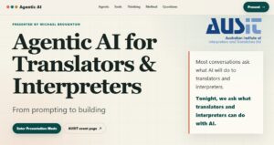 20260722 Exploring Agentic Ai For Translators And Interpreters Thumbnail