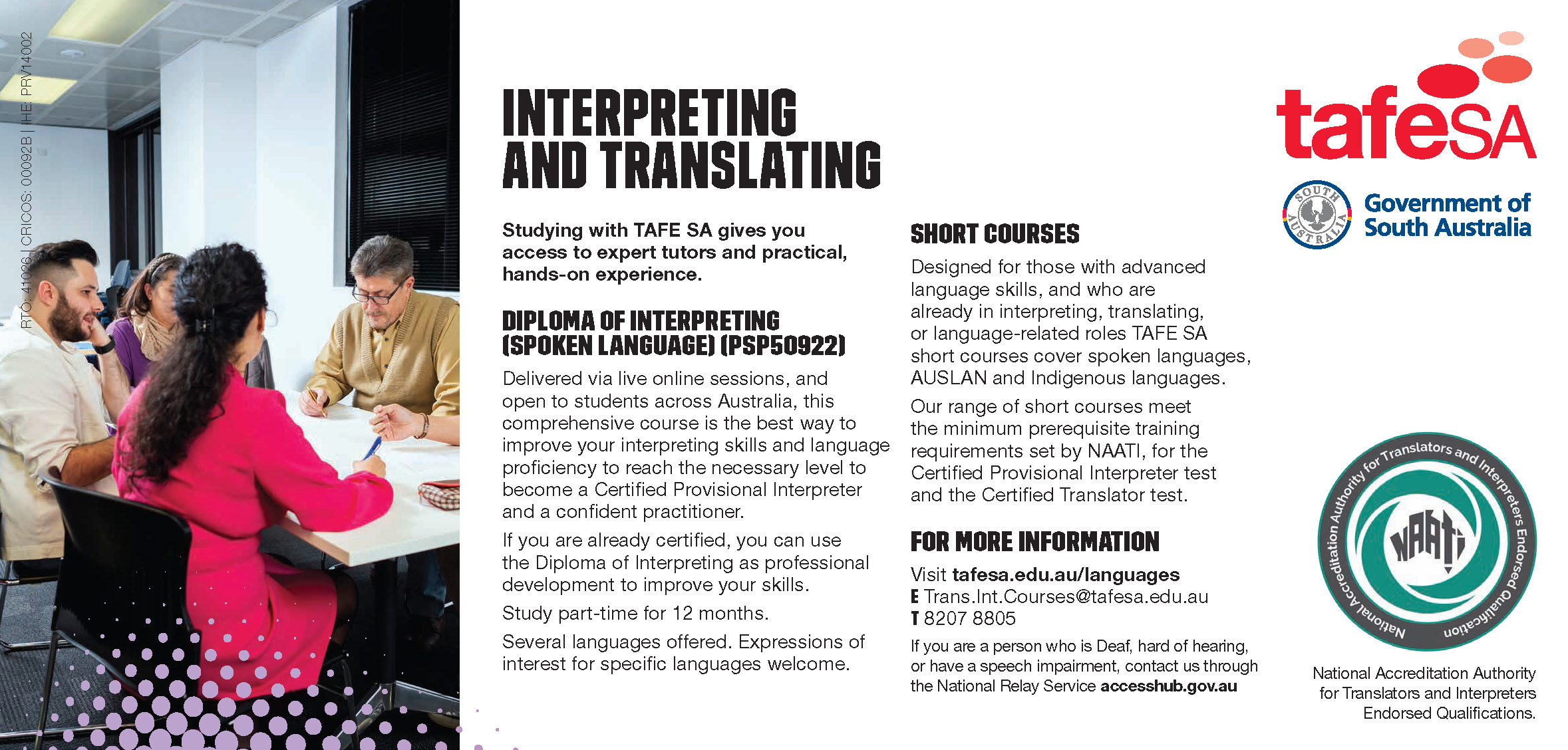 Tafesa Foun Touchad Naati Interpreting 2025 Web